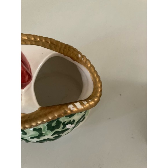 VTG Avon China St Nicholas Sugar Creamer Set 2001 Christmas - Picture 5 of 11